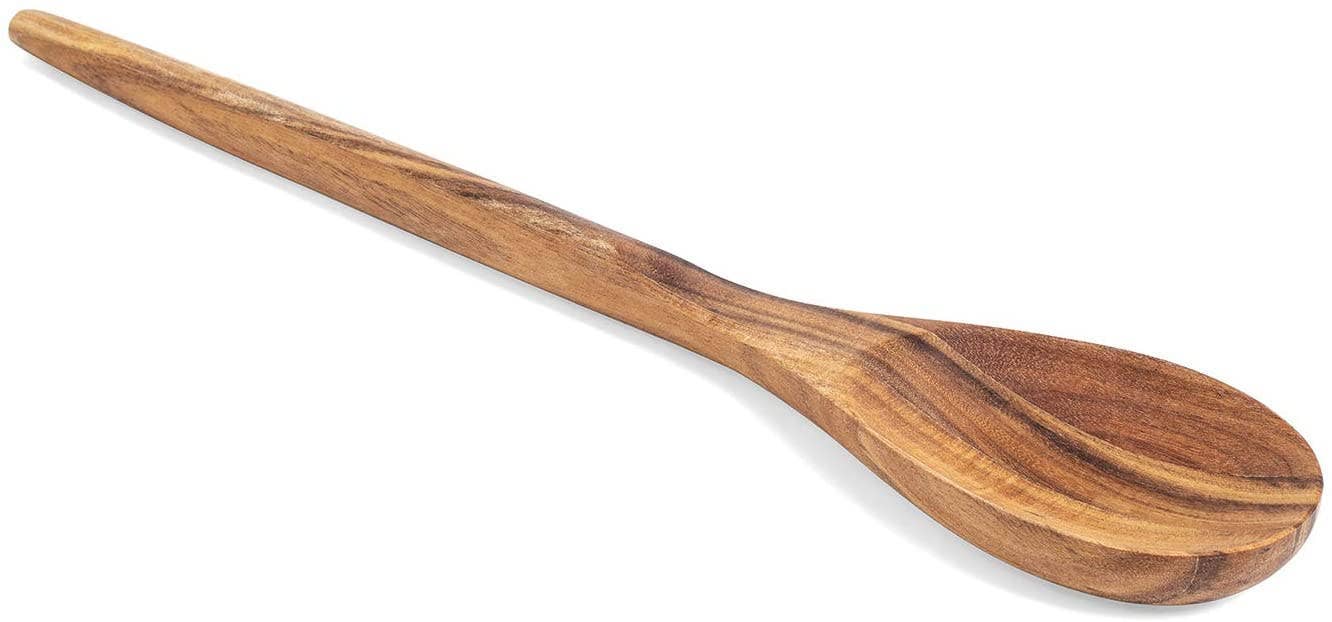 12" Natural Wooden spoon