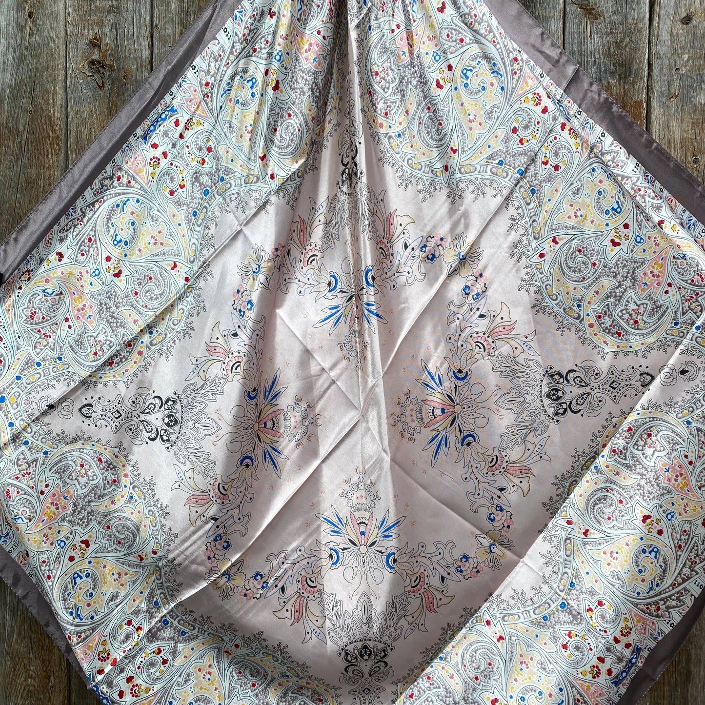 Pink Floral Wild Rag