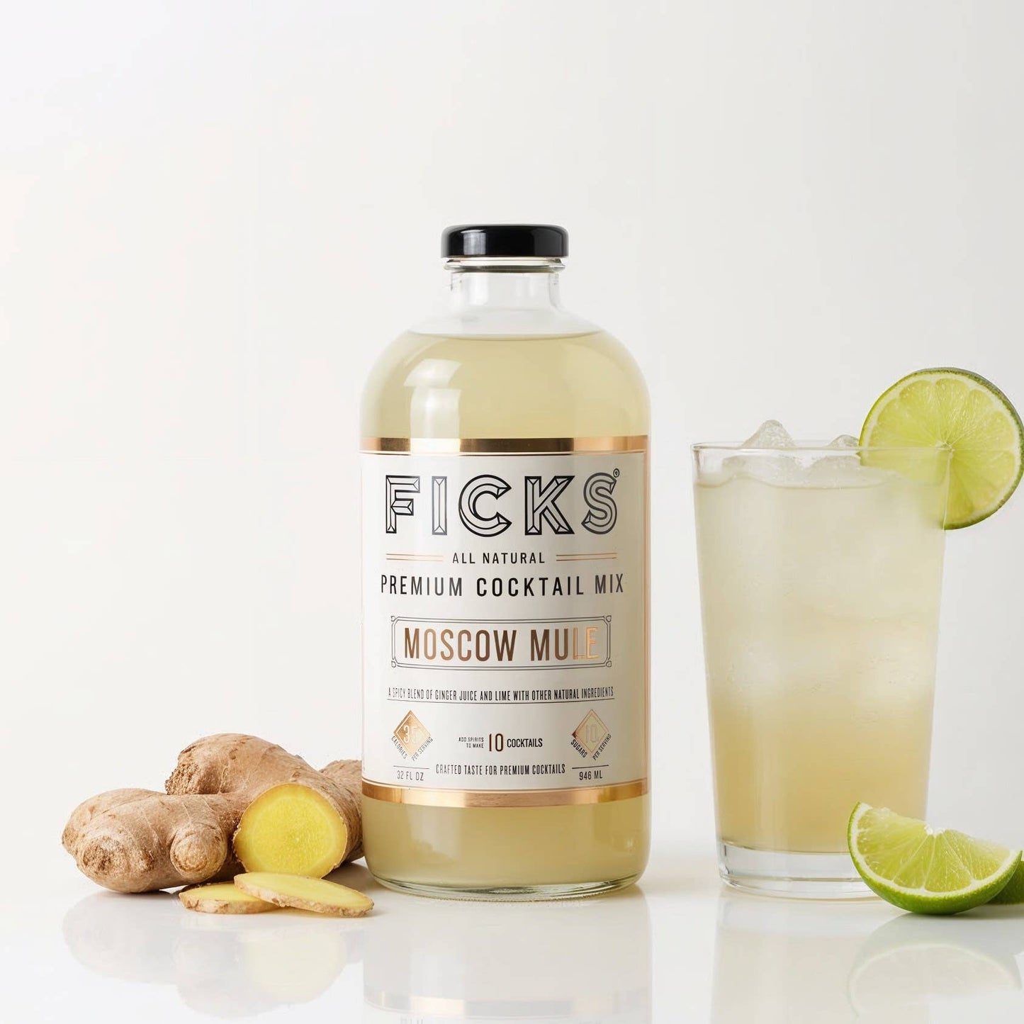 FICKS Premium Moscow Mule Cocktail Mix