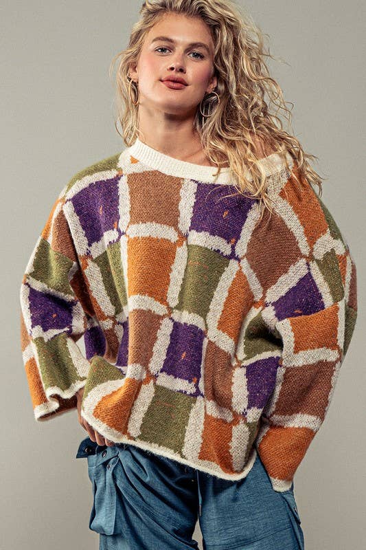 Patchwork Sweater