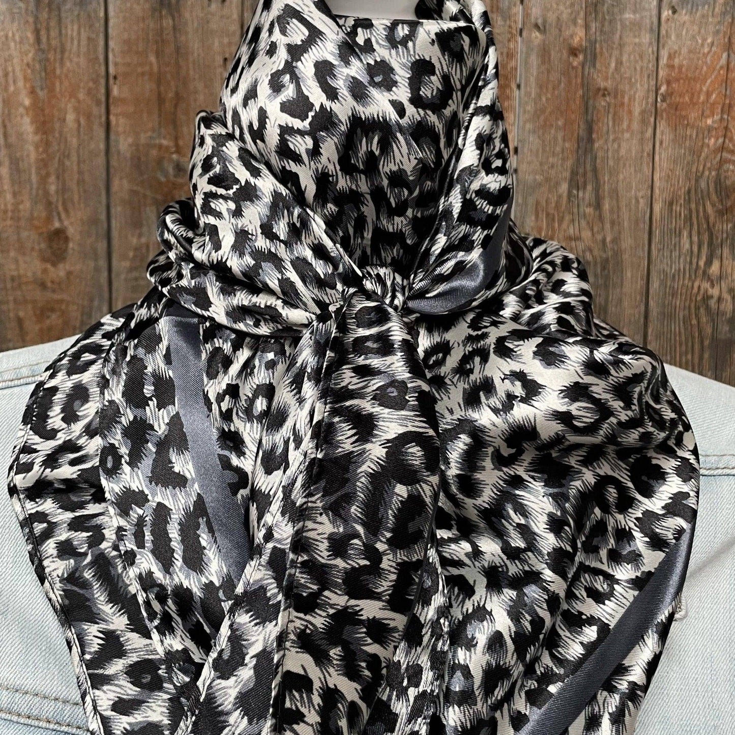 Snow Leopard Wild Rag