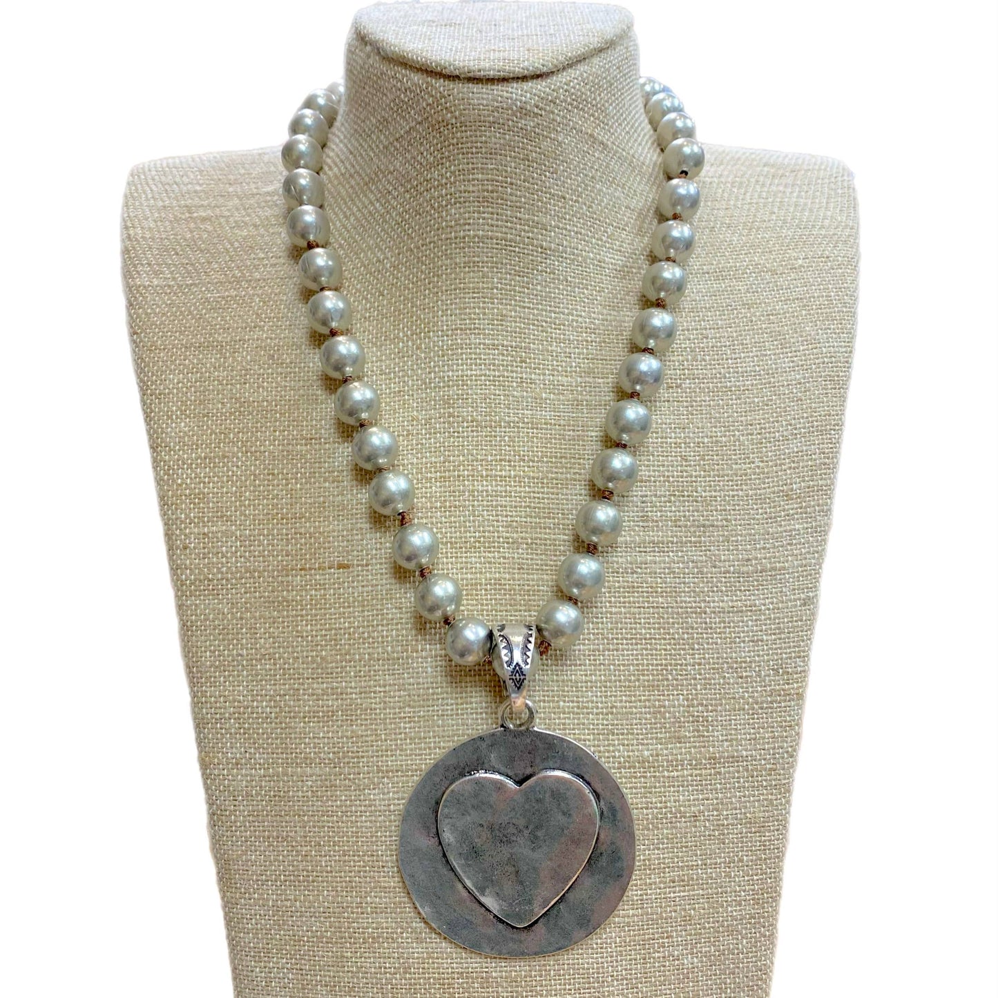 Heart Coin Pendant
