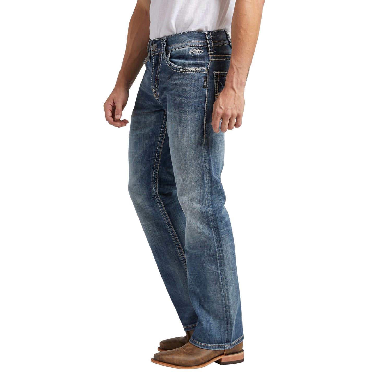 Zac Relaxed Fit Straight Jeans