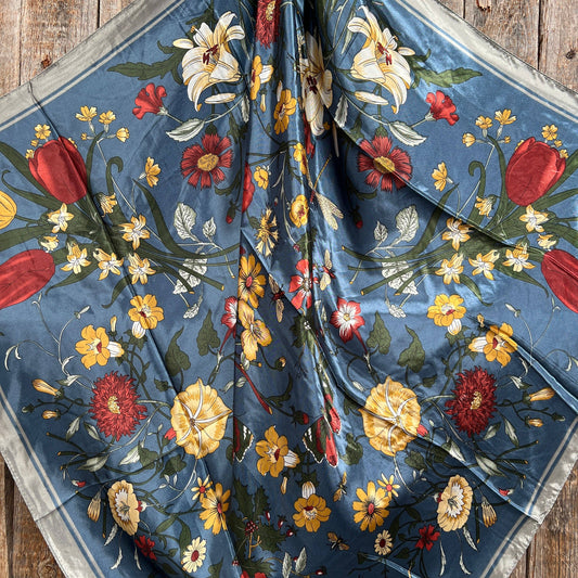 Grey-Blue Wild Rag
