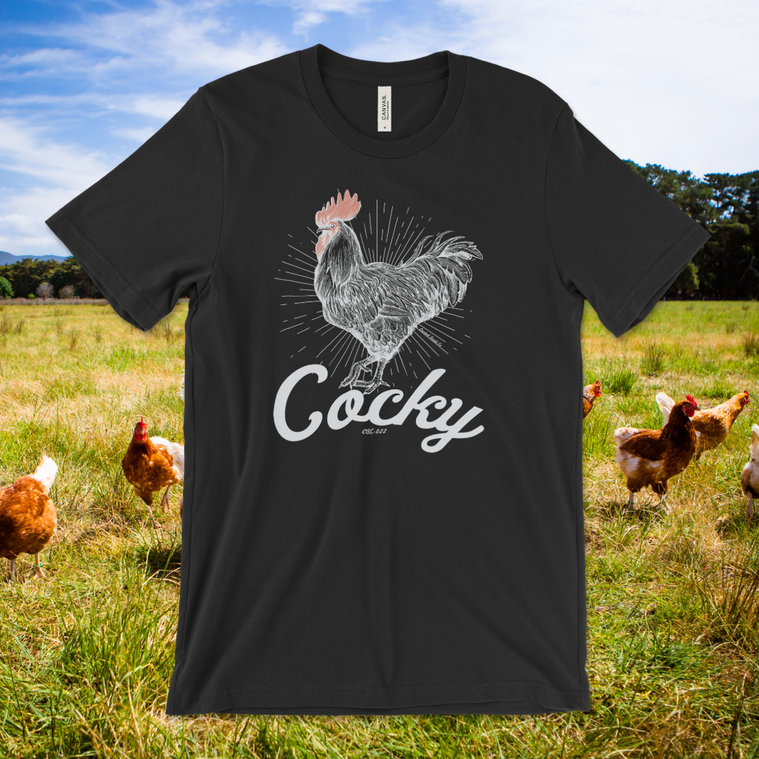 Cocky Gaphic Tee
