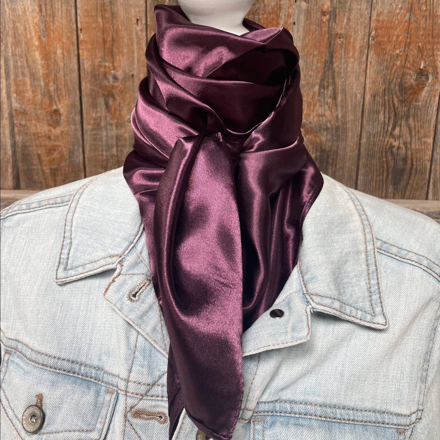 Plum Wild Rag