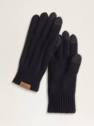 Pendleton Cable Texting Glove | Black