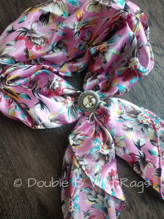Wild Daisy Cowboy Pick Neck Scarf Bandanna