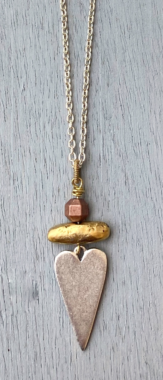 Heartfelt Necklace in Gold