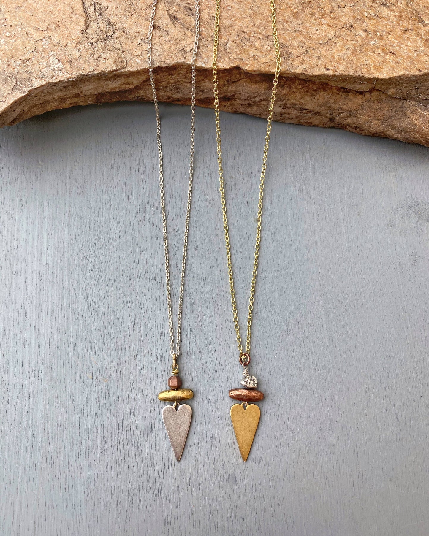 Heartfelt Necklace in Gold