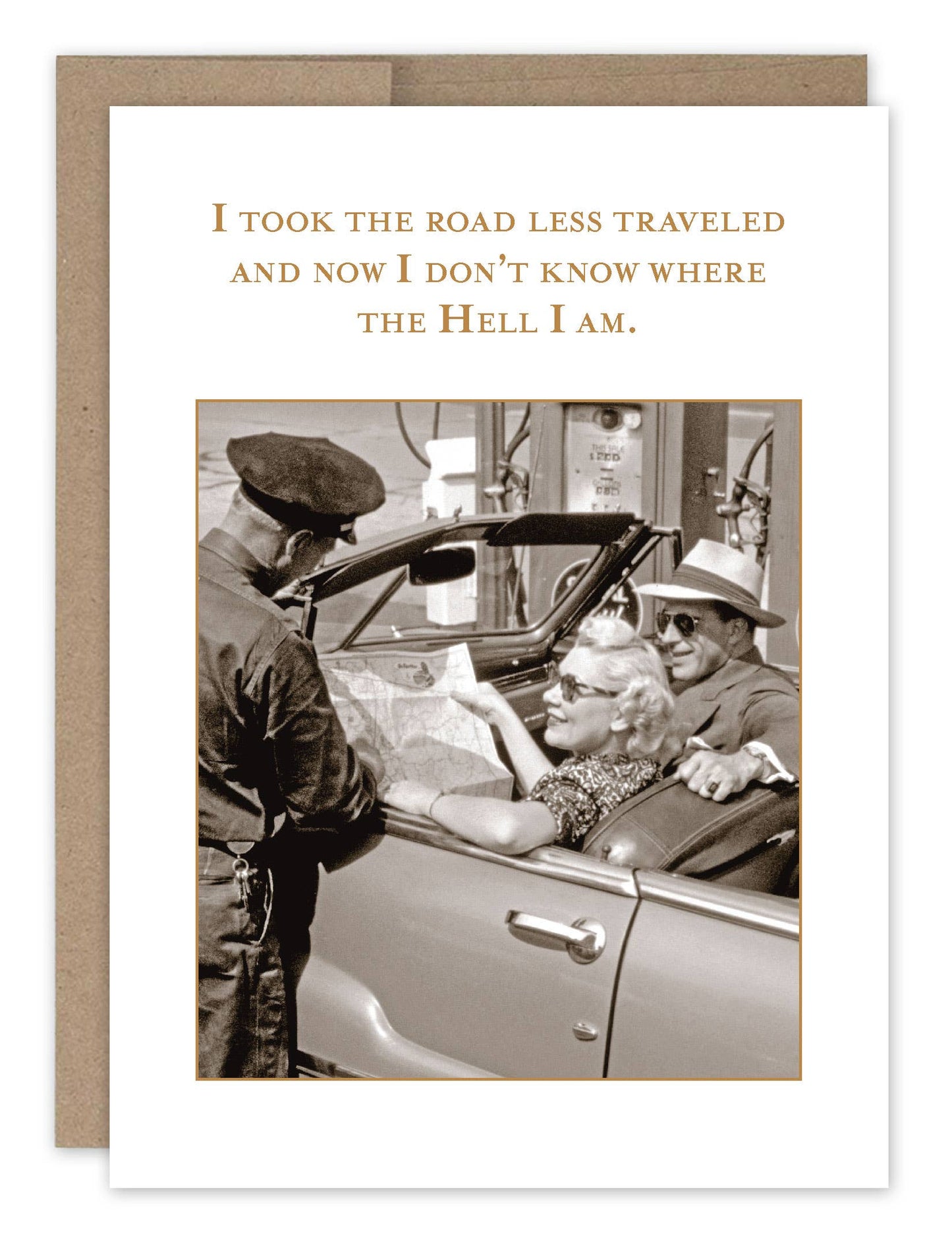 Less Traveled Birthday Card