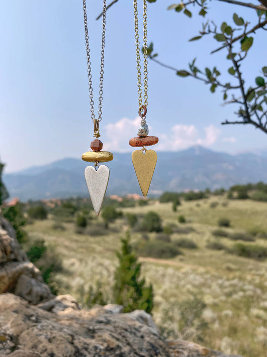 Heartfelt Necklace In Gold