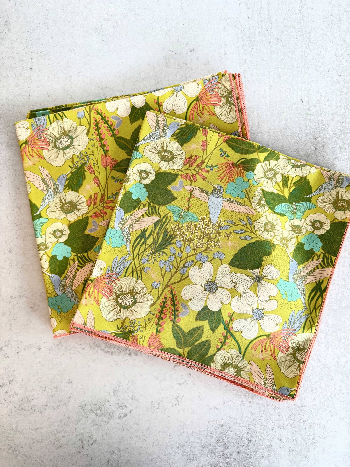 Hummingbird Cloth Napkins