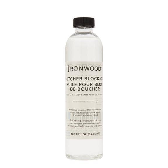 Ironwood Gourmet Butcher Block Oil, 8-Ounce