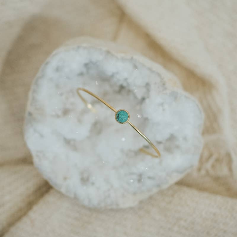 Turquoise Hyalite Stacker