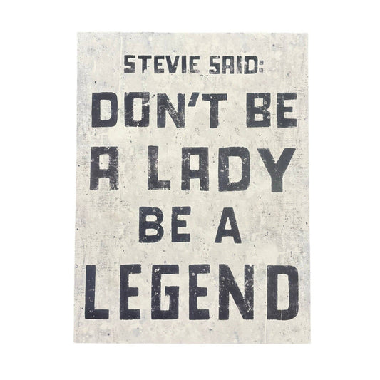 Be A Legend Poster