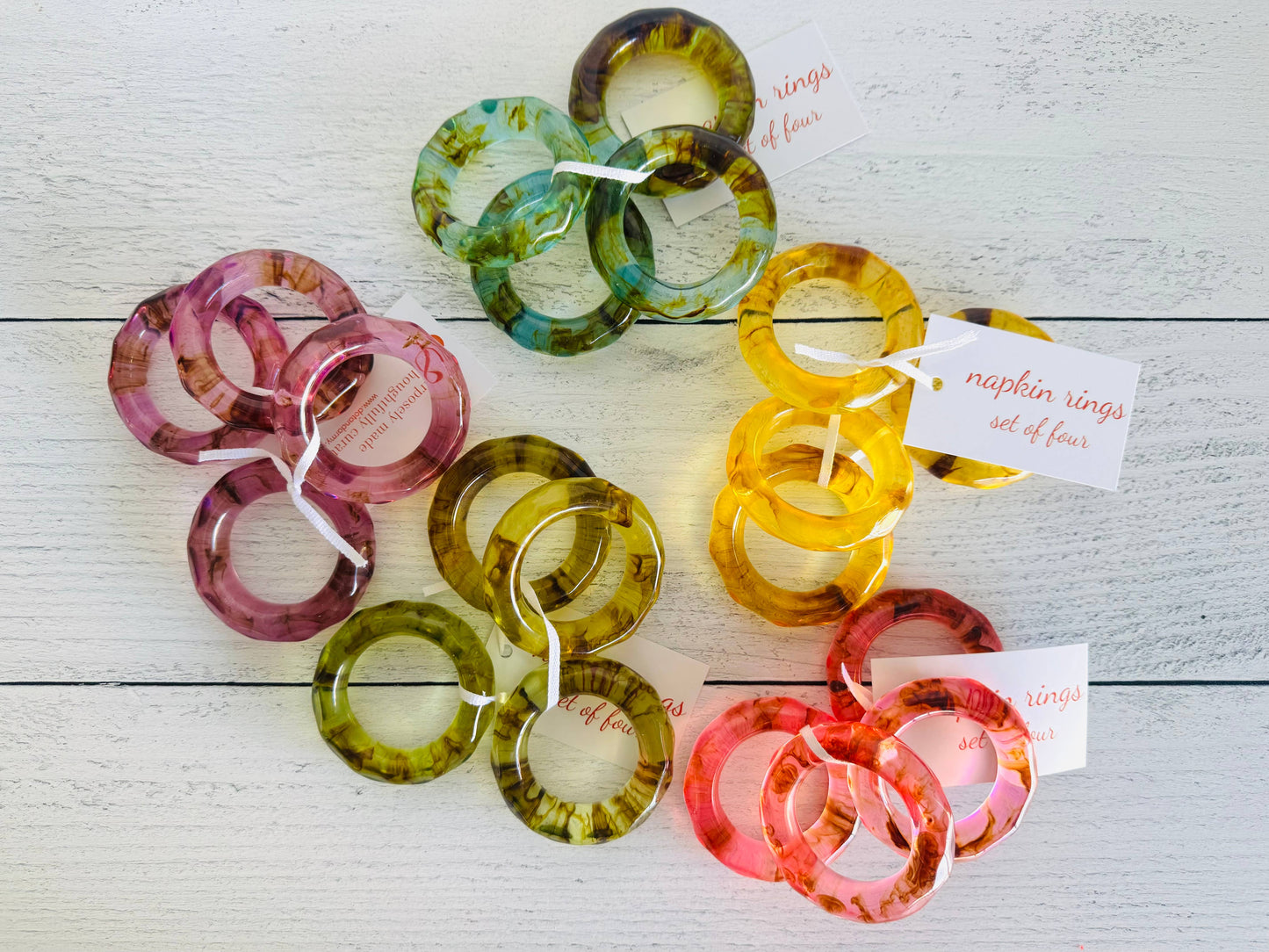 Element Napkin Rings