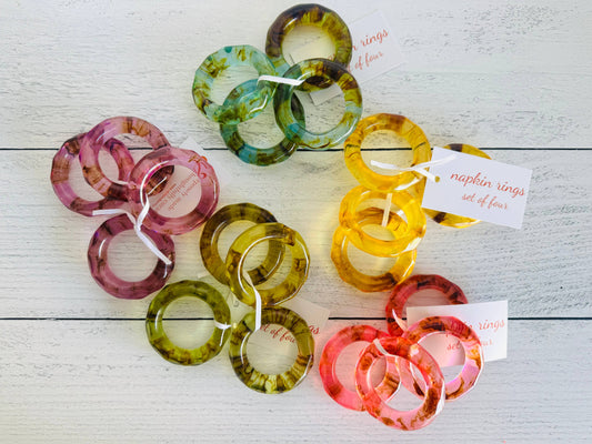 Element Napkin Rings