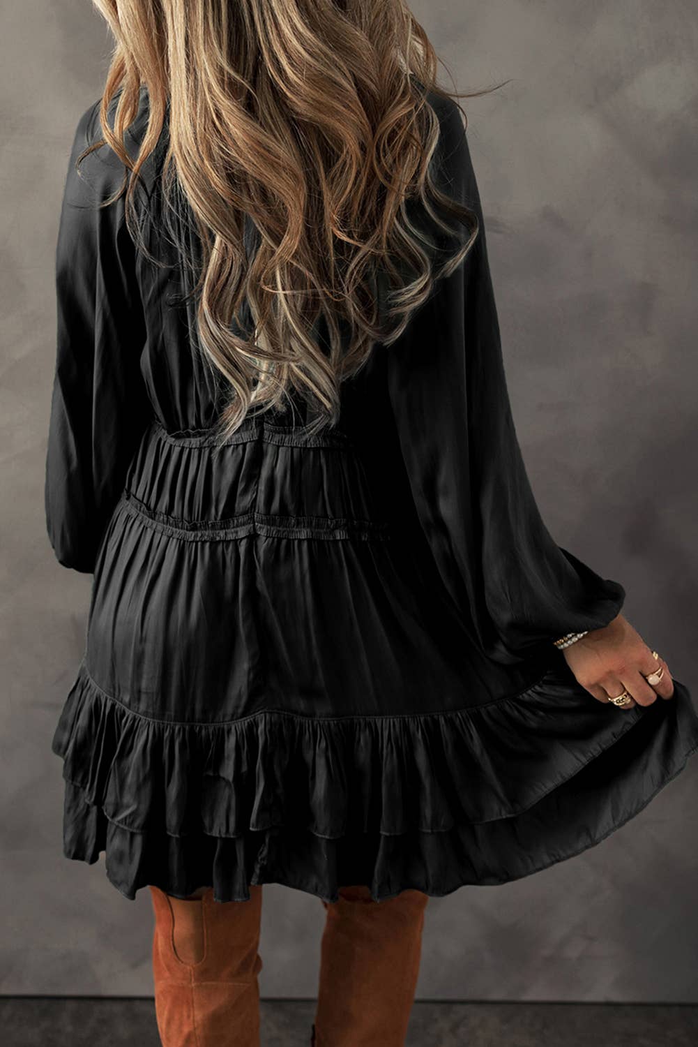 Tiered Mini Dress