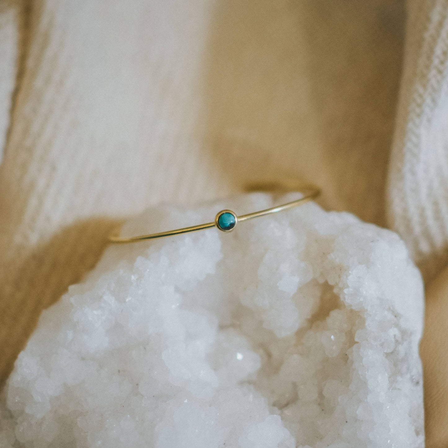 Turquoise Hyalite Stacker