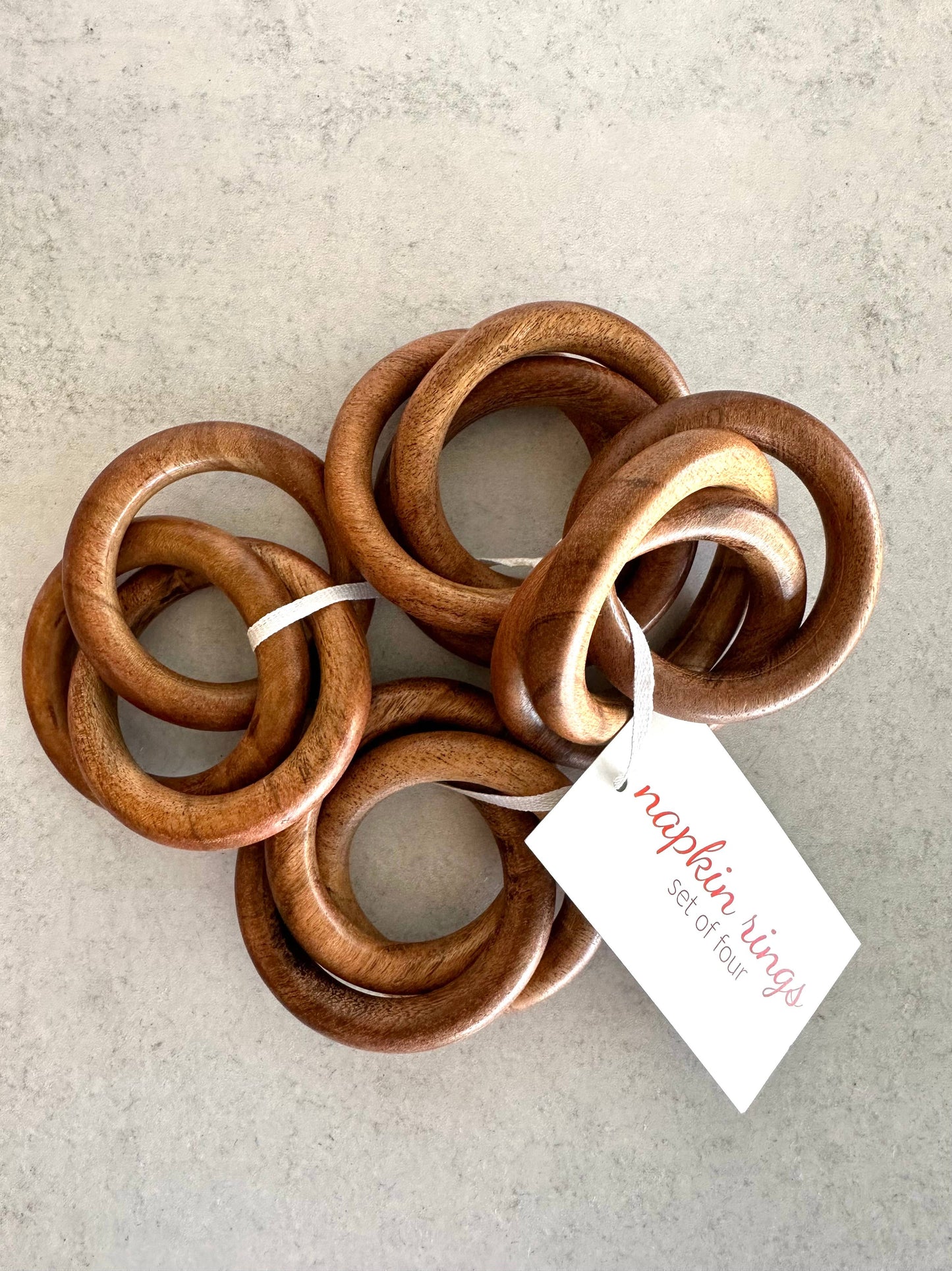 Wood Napkin Rings