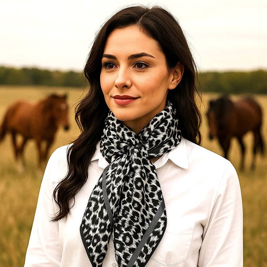 Snow Leopard Wild Rag