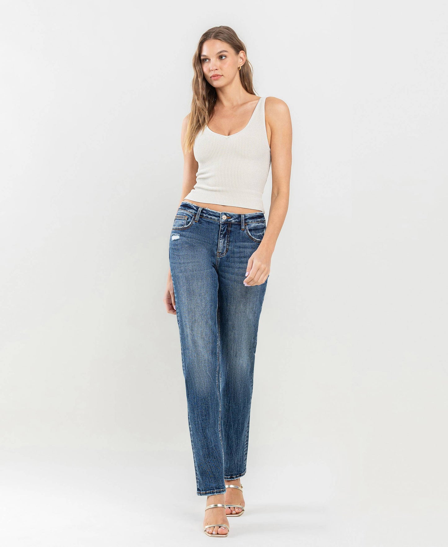 Midrise Straight Jean
