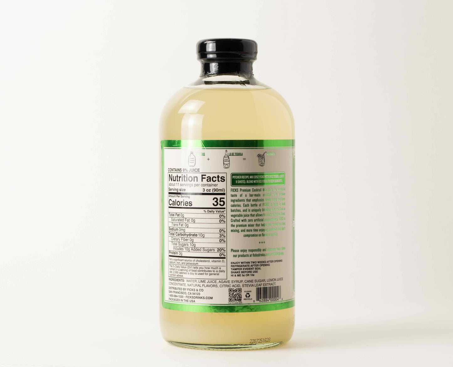 FICKS Premium Margarita Cocktail Mix