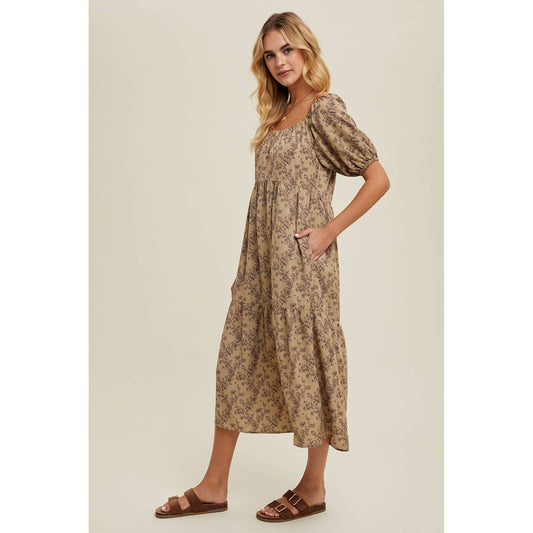 Floral Midi Dress