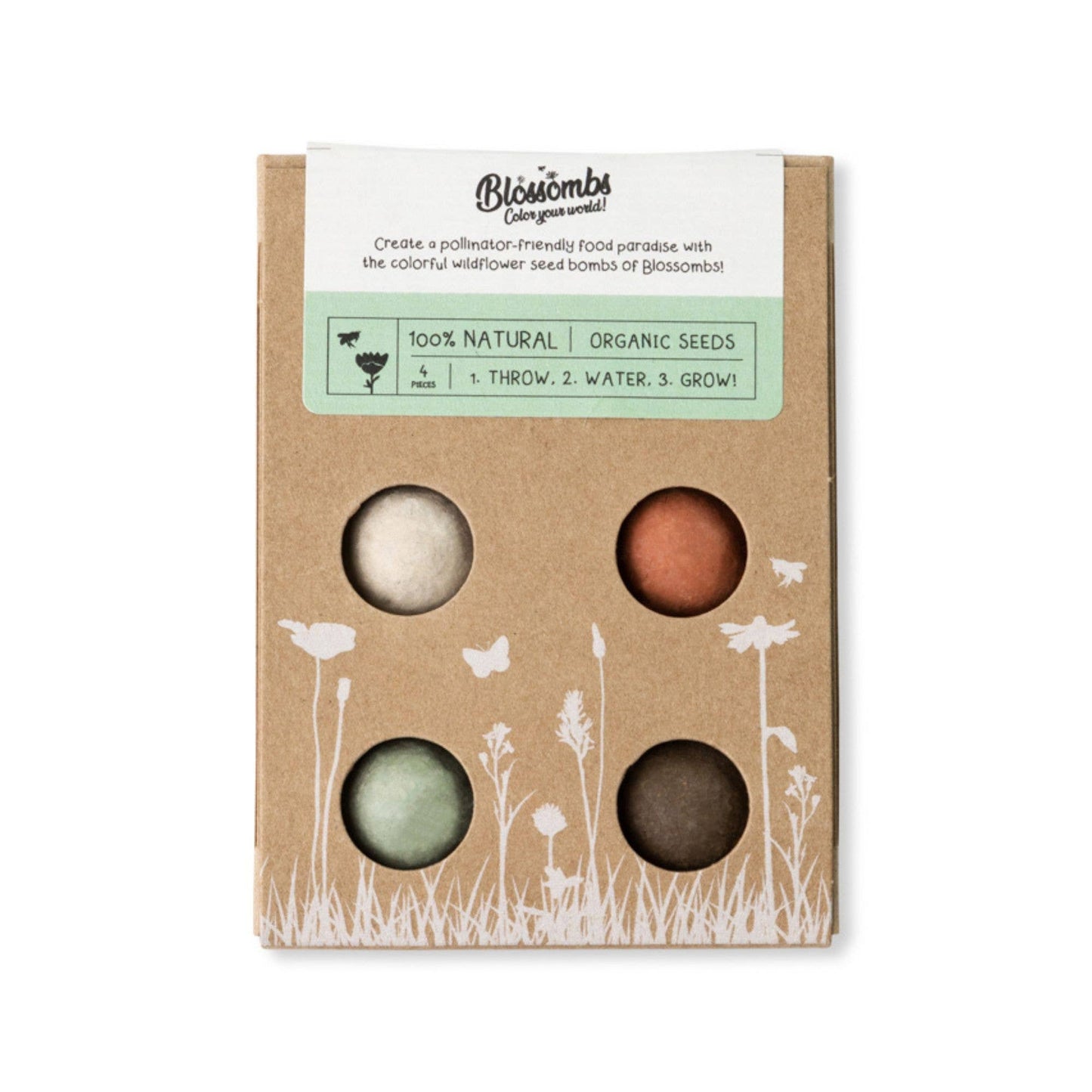 4 Seed Bomb Gift Set