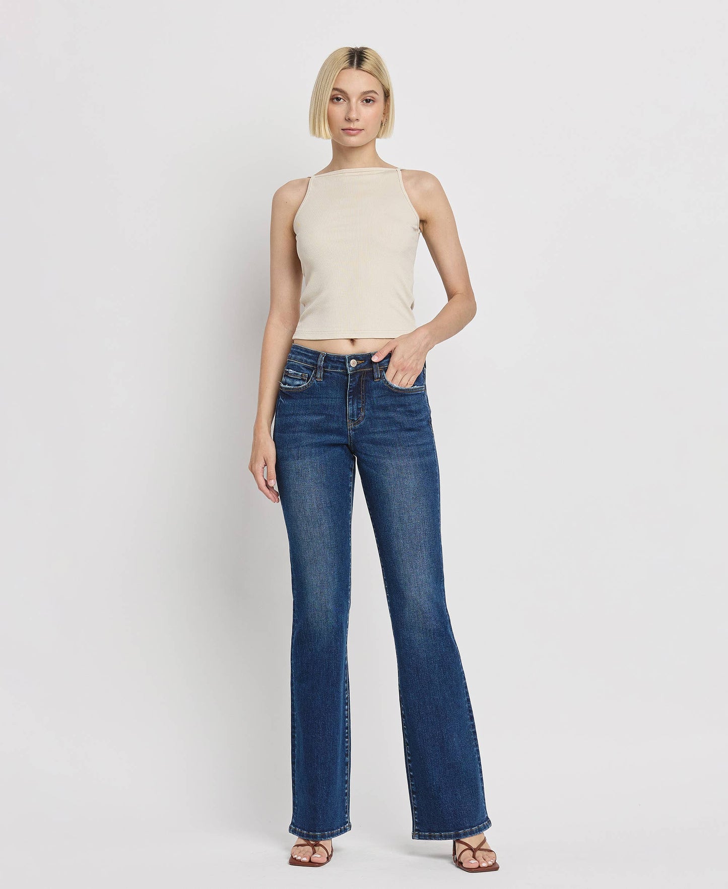 Mid-Rise Bootcut