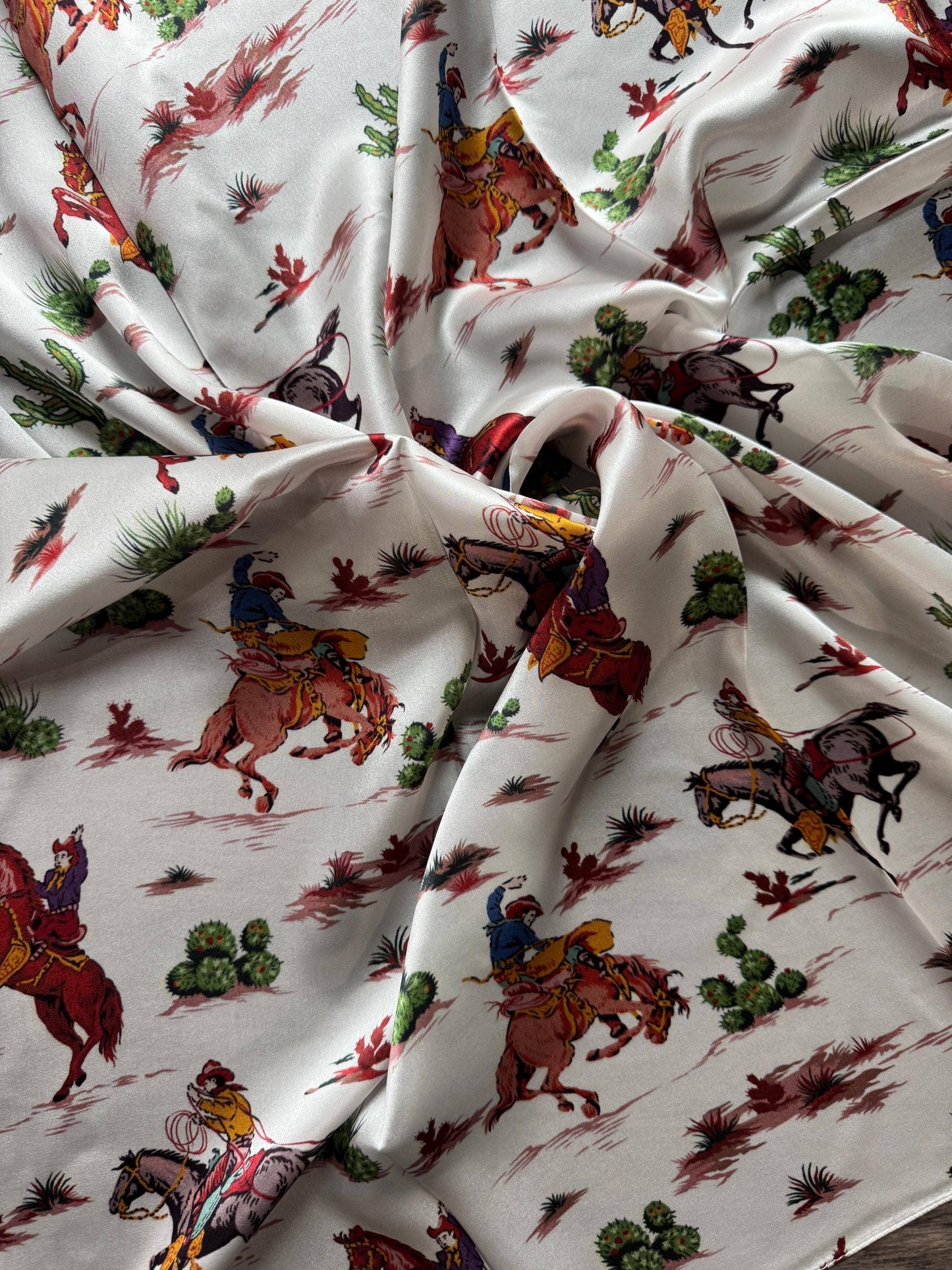 Retro Cowboys in Desert Silk