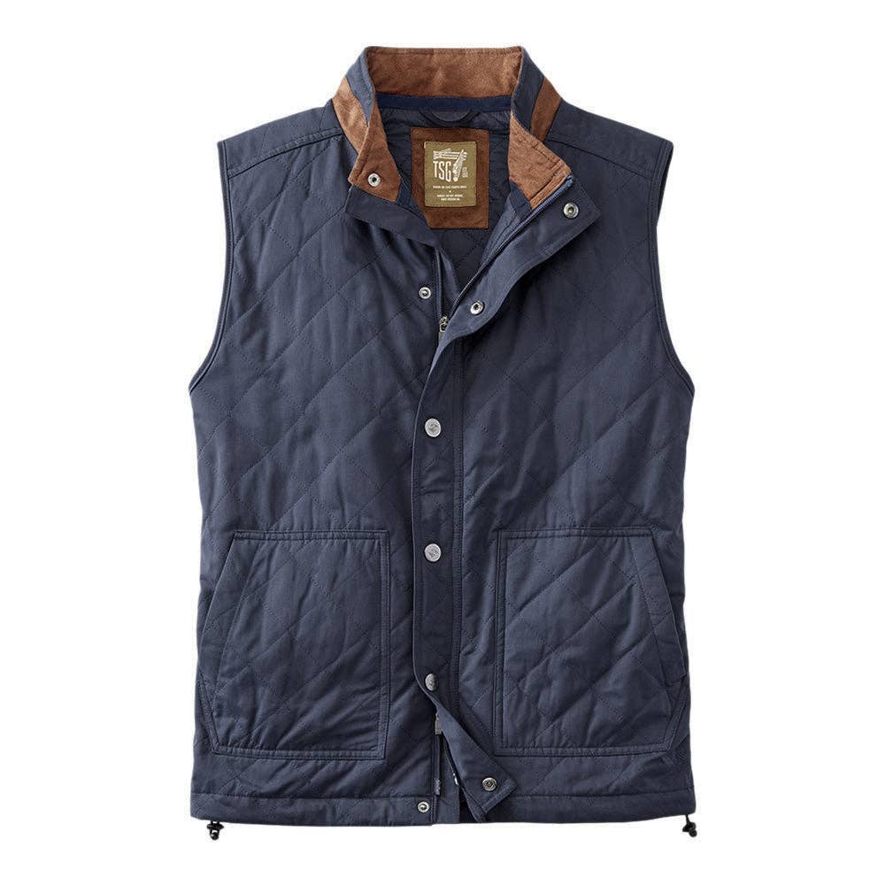 TSG Ansel Quilted Vest / Royal Navy