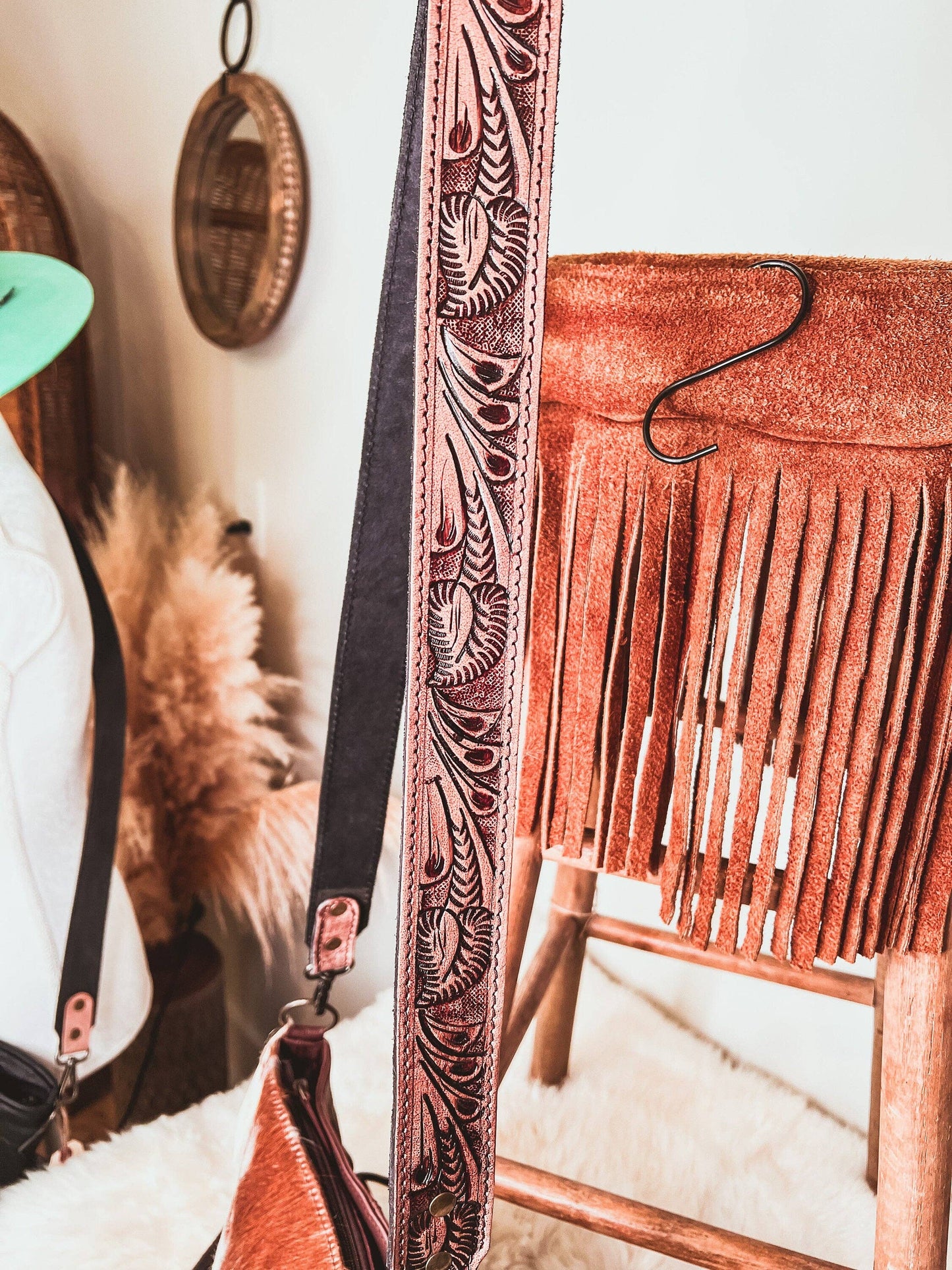 Cowhide Leather Crossbody