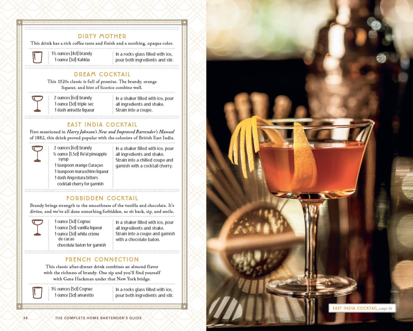 Bartender's Guide Cocktail Book