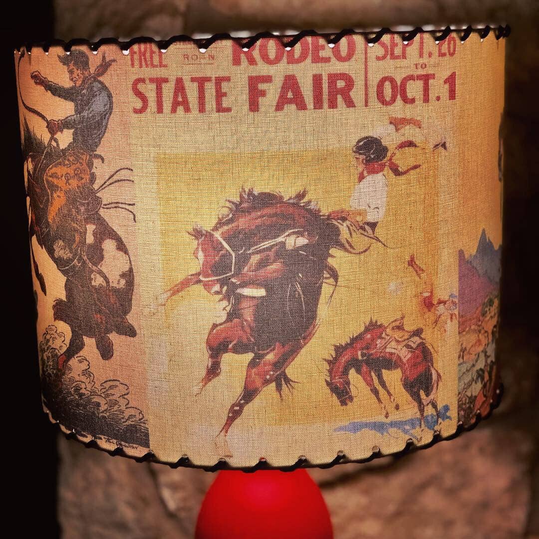 Lampshade Cave Creek Cowboy Lg 14 Inch