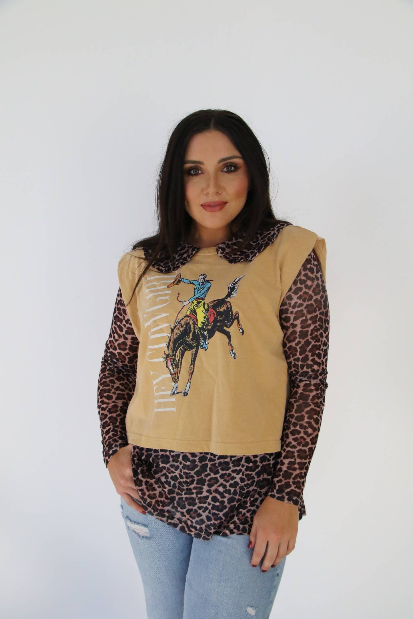 Hey Cowgirl Western Tank 