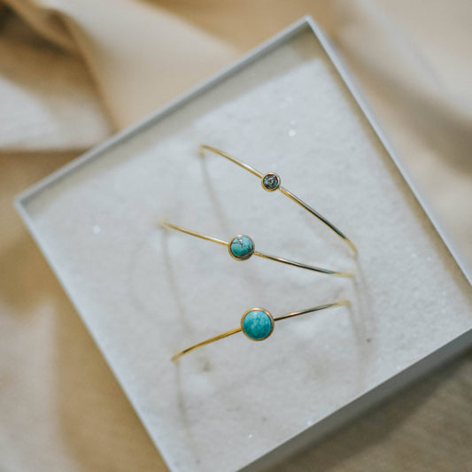 Turquoise Hyalite Stacker