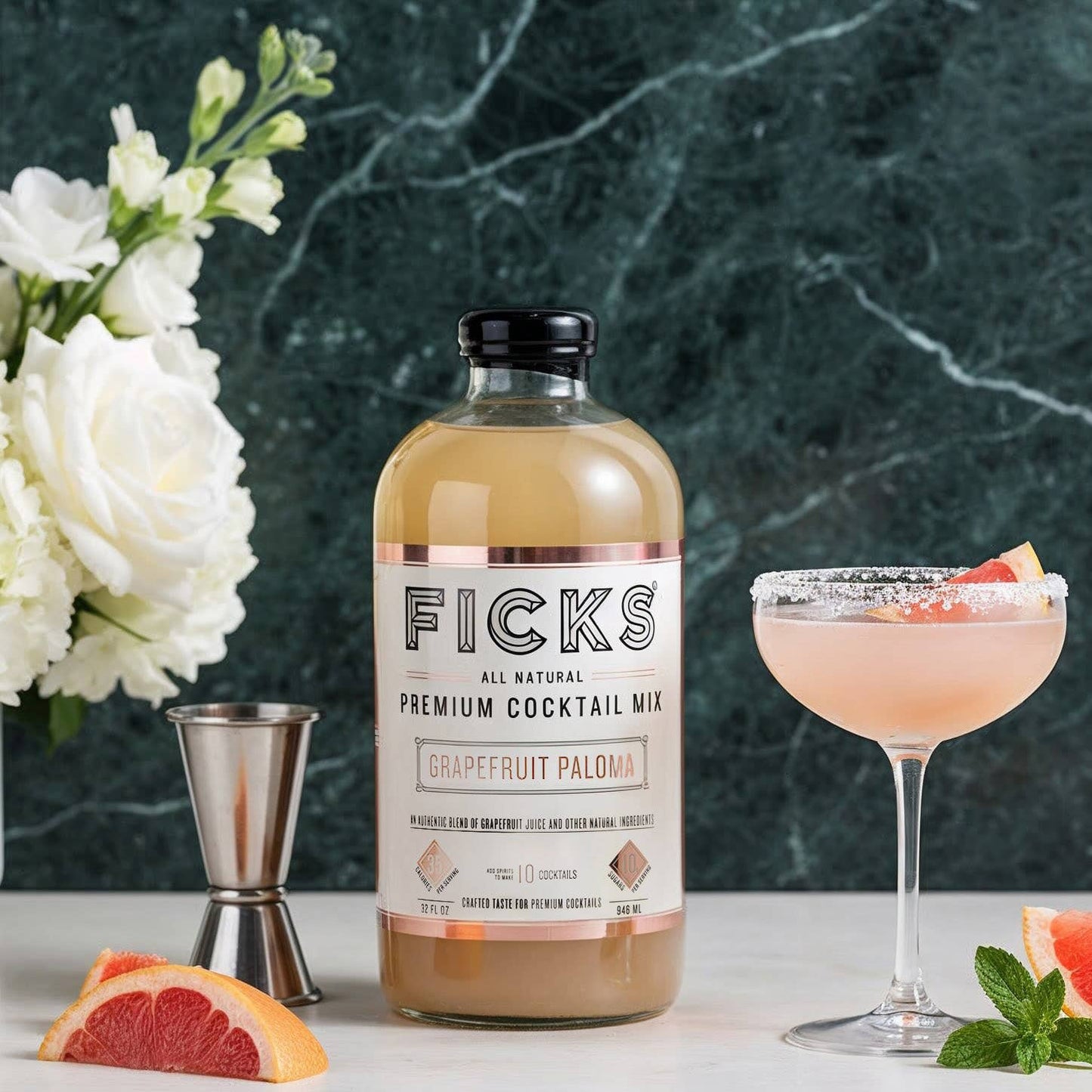 FICKS Premium Paloma Cocktail Mix