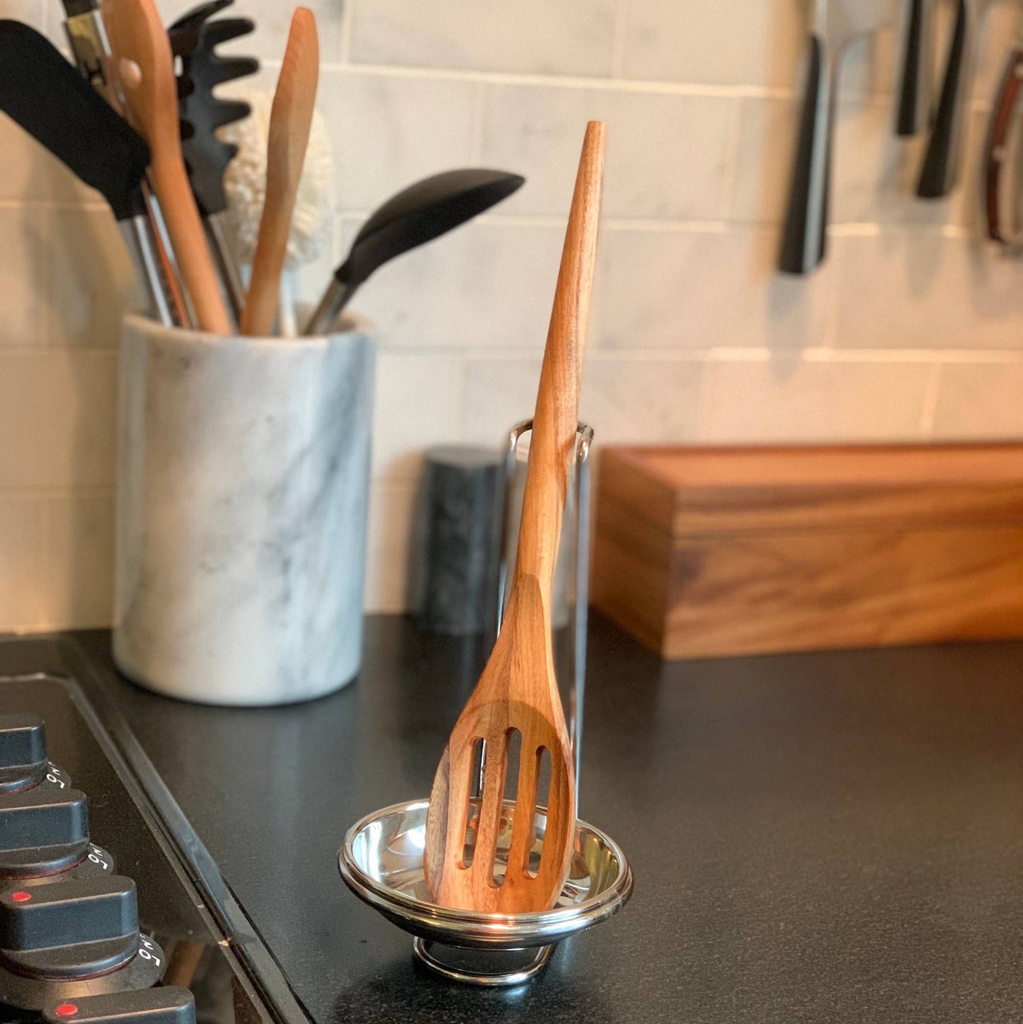 12" Slotted Spoon Utensil