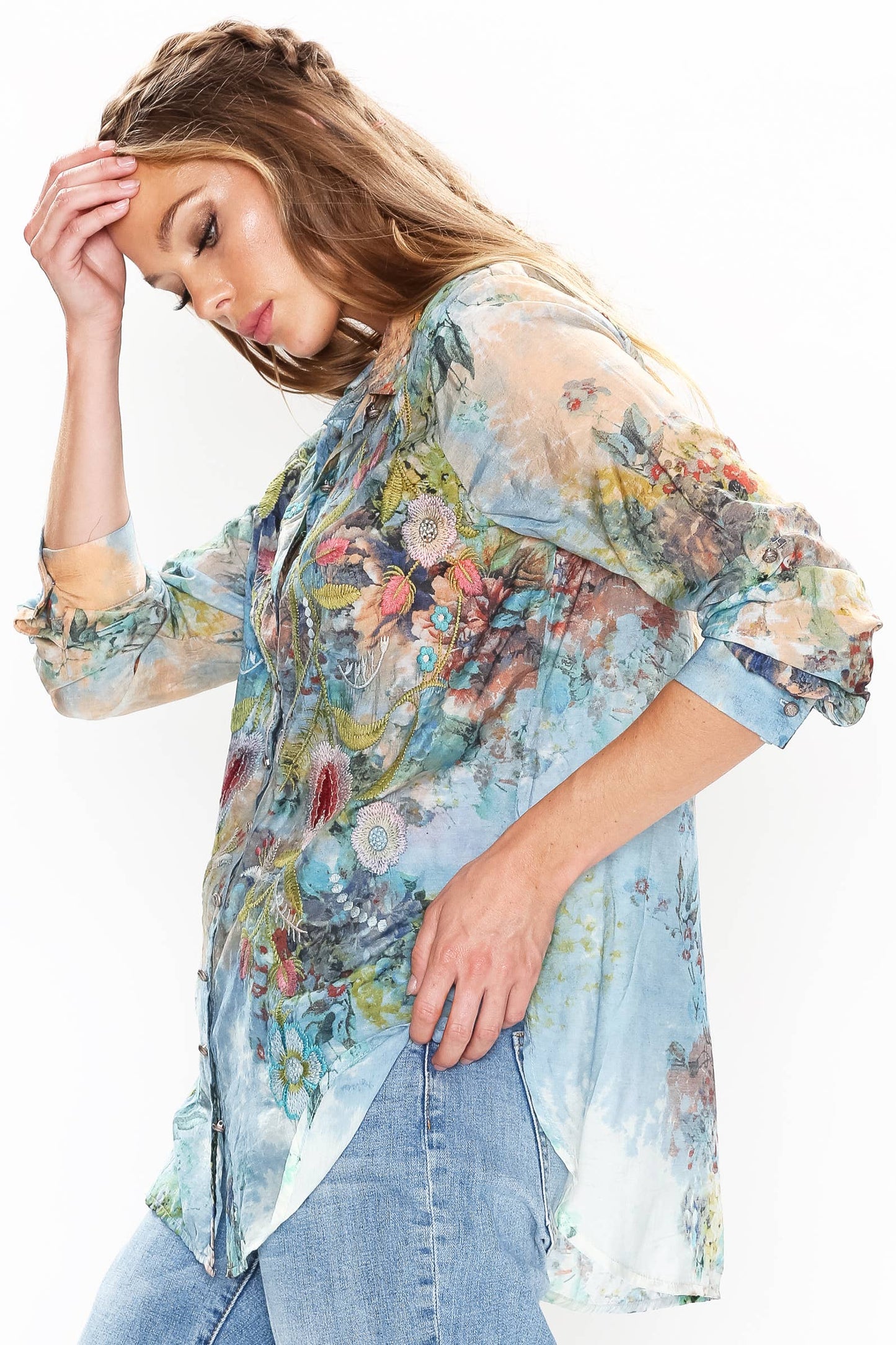 Valeria Embroidered Shirt