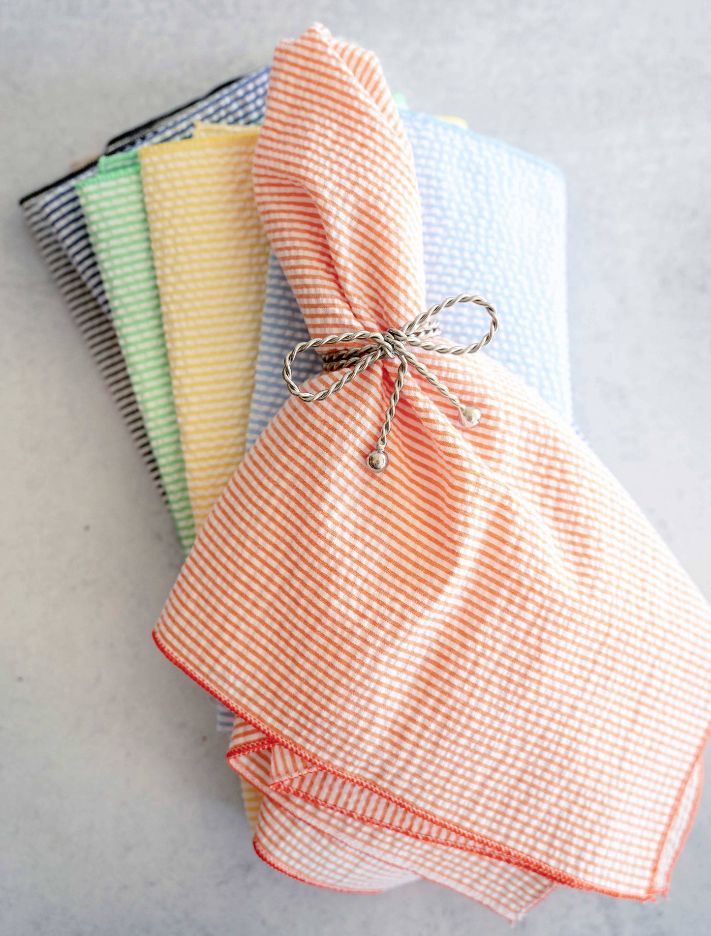 Tie A Bow Napkin Rings