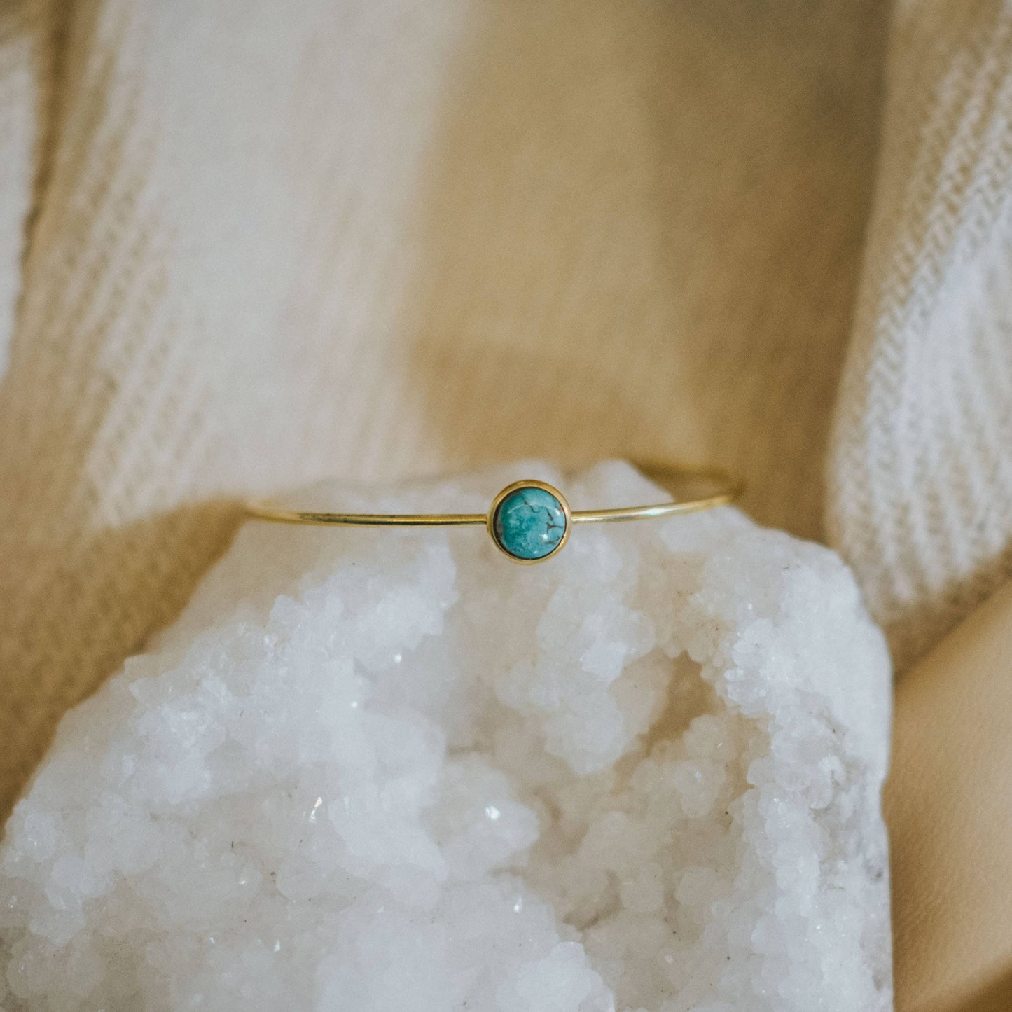 Turquoise Hyalite Stacker