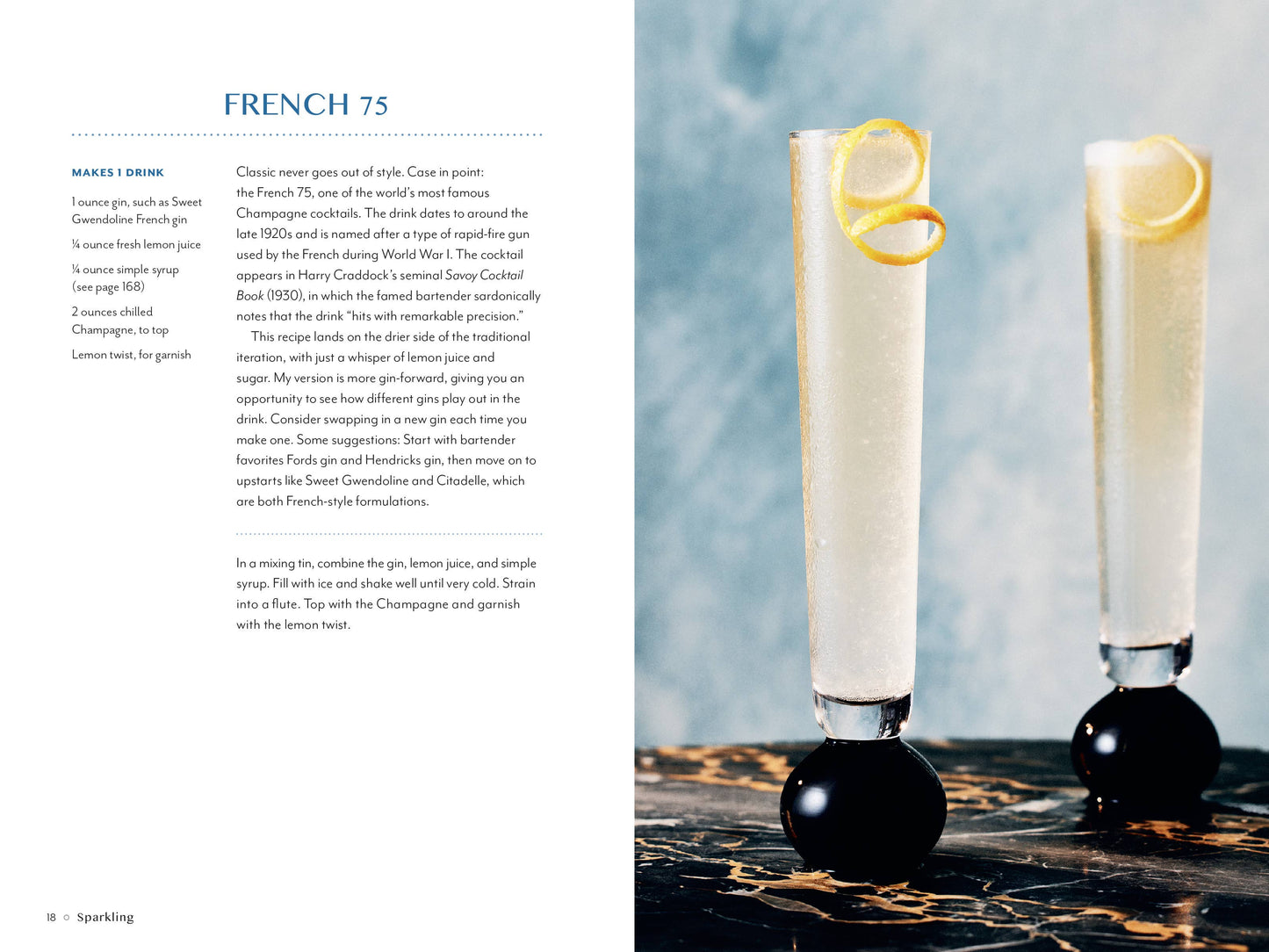 Sparkling: Champagne & Sparkling Cocktails