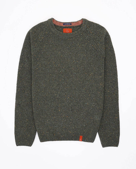 Donegal Knit Sweater / Olive