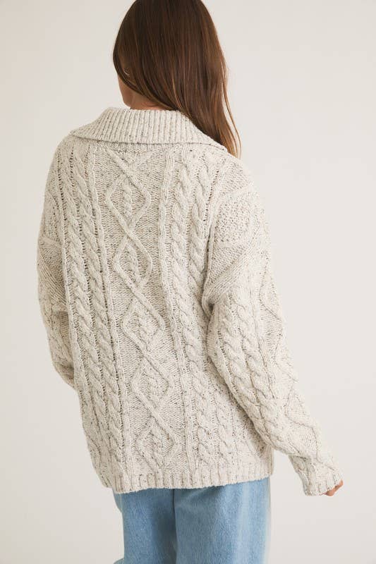 Long Sleeve Oversized Cardigan