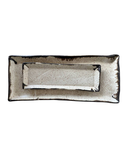 Luna Textured Rectangular Trays
