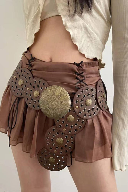 Eyelet Western Belt