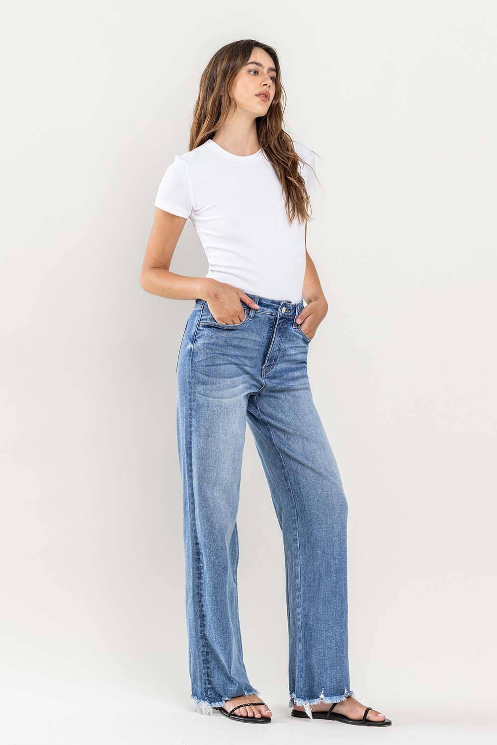 90's Vintage High-Rise Jeans