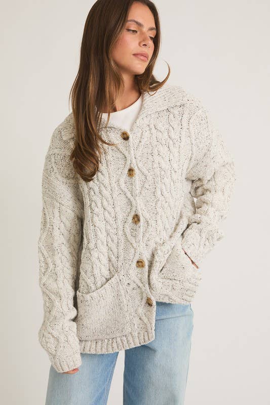Long Sleeve Oversized Cardigan
